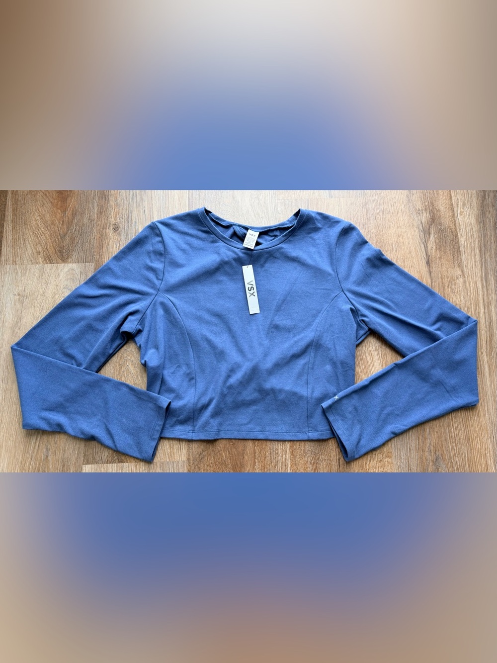 🆕 VSX VICTORIA’S SECRET | Open Back Crop Top | Thumbhole Long Sleeve | NWT